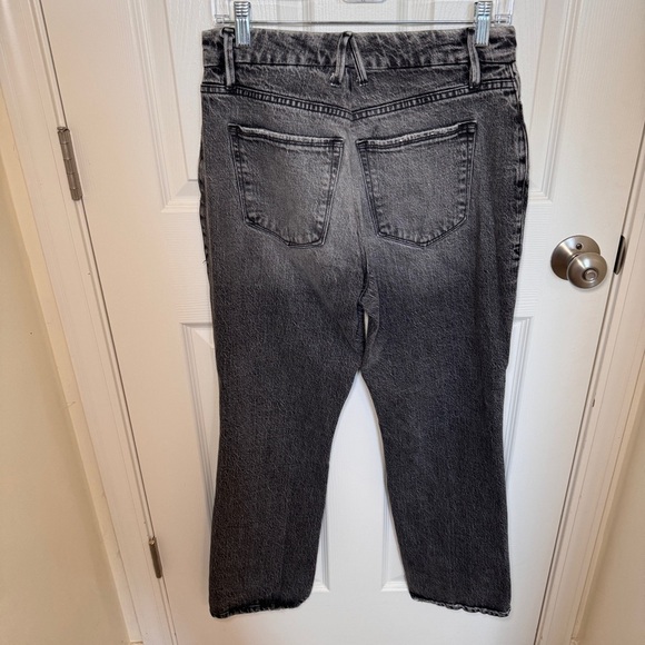 Good American High Rise Straight Leg Jeans - Picture 6 of 14